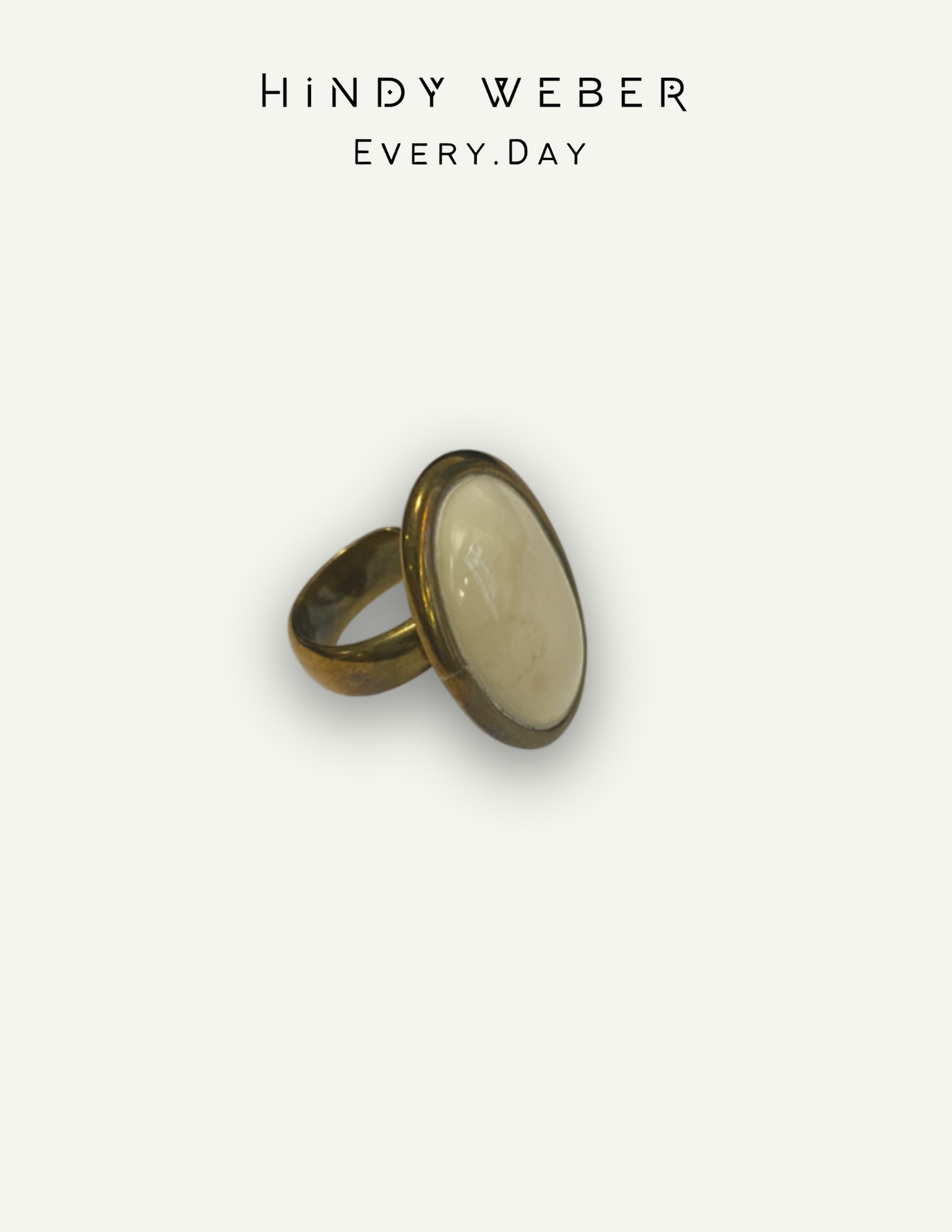 Zahira White Ring