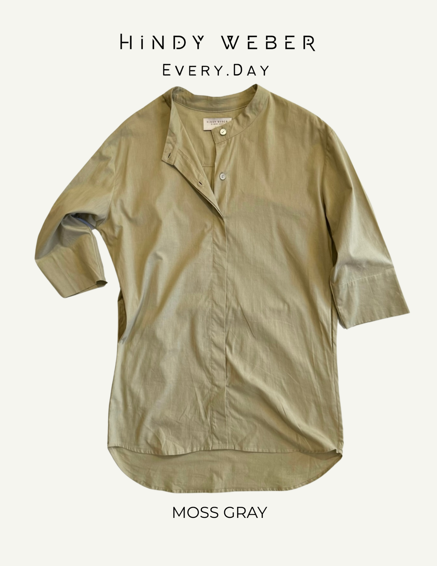 Oversized Cotton Poplin Shirt