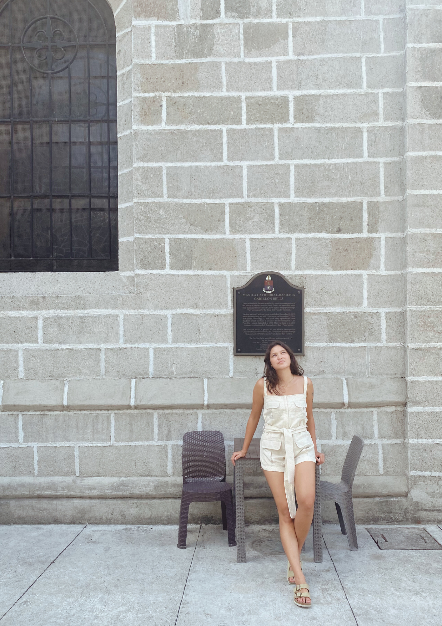 Elysée Tweed Romper