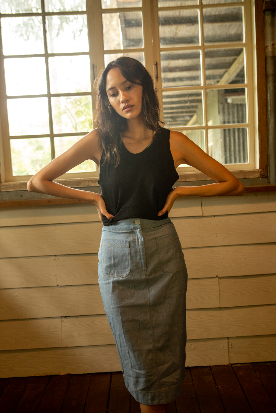 Essential Denim Skirt