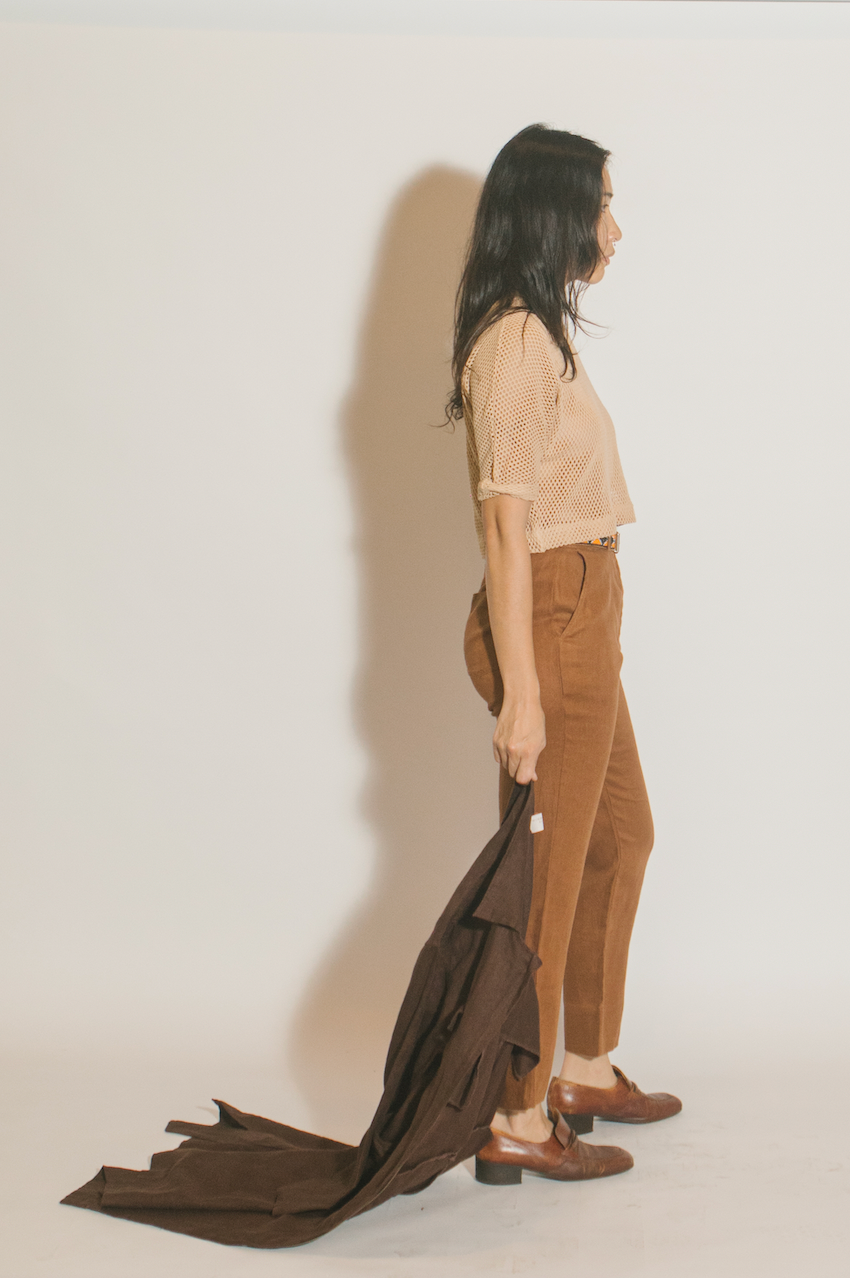On Vacay Cropped Net Tee