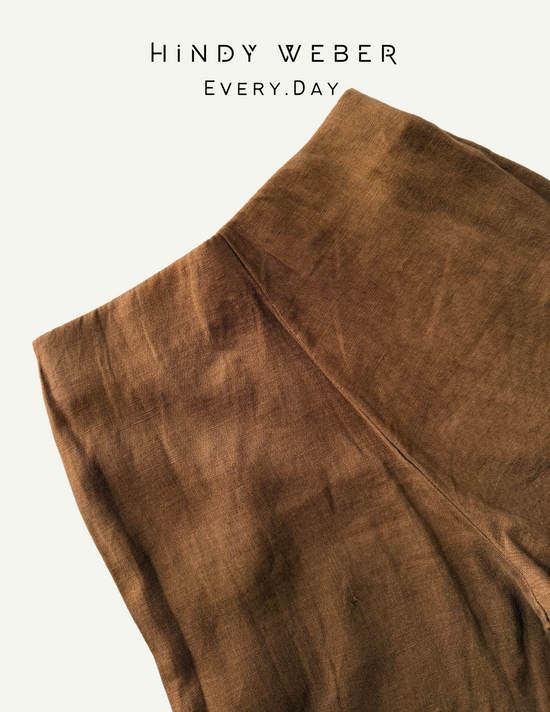 Cropped Linen Pants