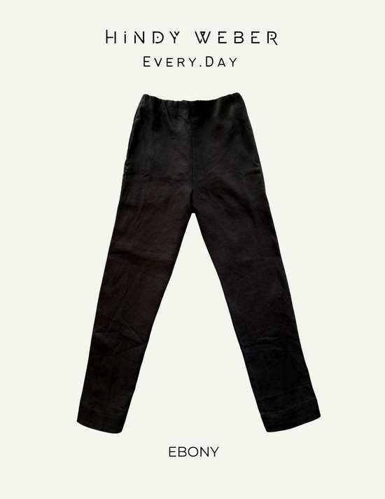 Cropped Linen Pants